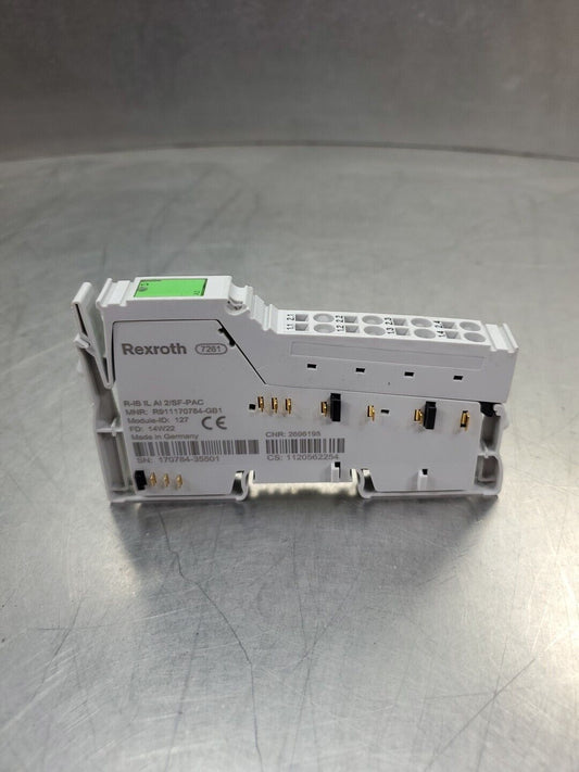 REXROTH R-IB IL AI 2/SF-PAC MNR:R911170784-GB1 Module.                     3C-22
