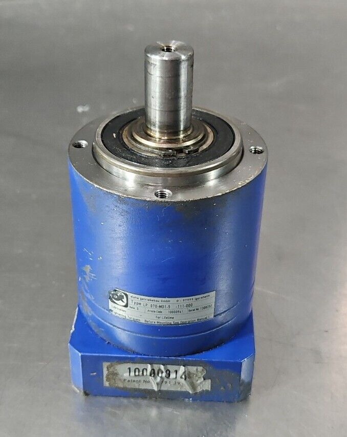 Alpha Getriebebau Servo Motor Wittenstein LP-070-M01-5.     6E-8