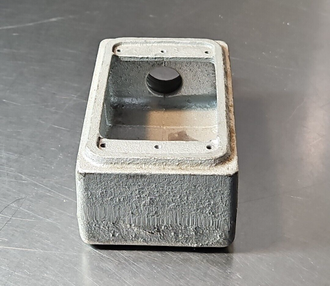 Appleton FS-1-75  cast hub device box dead end malleable.                 Loc4A5