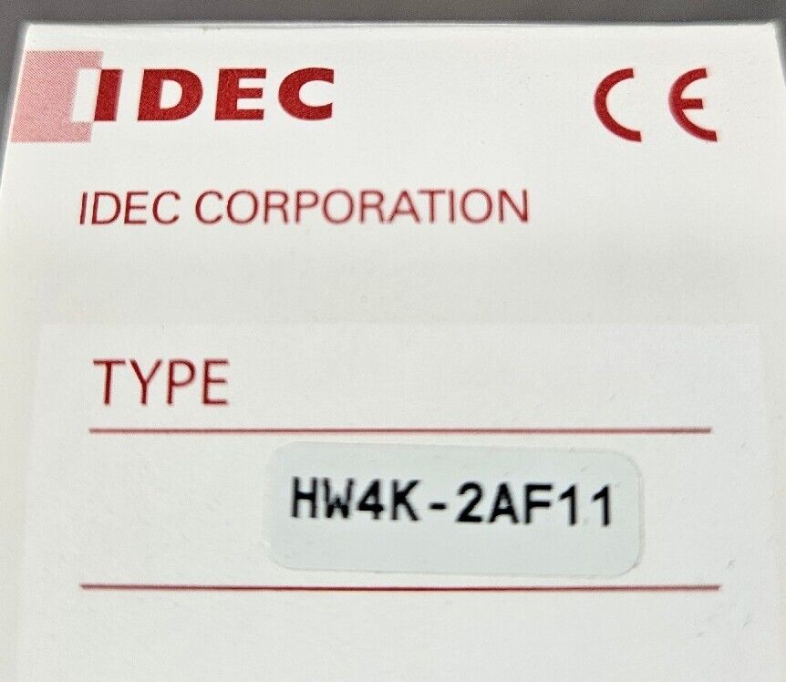 IDEC HW4K-2AF11 Key Switch.                                            Loc 4E-17