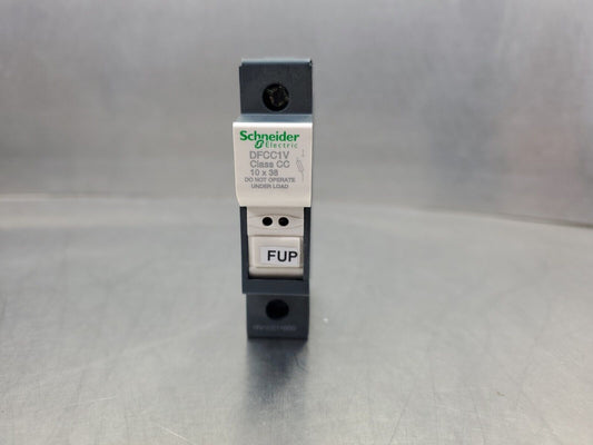 Schneider Electric DFCC1V Class CC 10x38 Fuse Disconnector Module.          4E-5