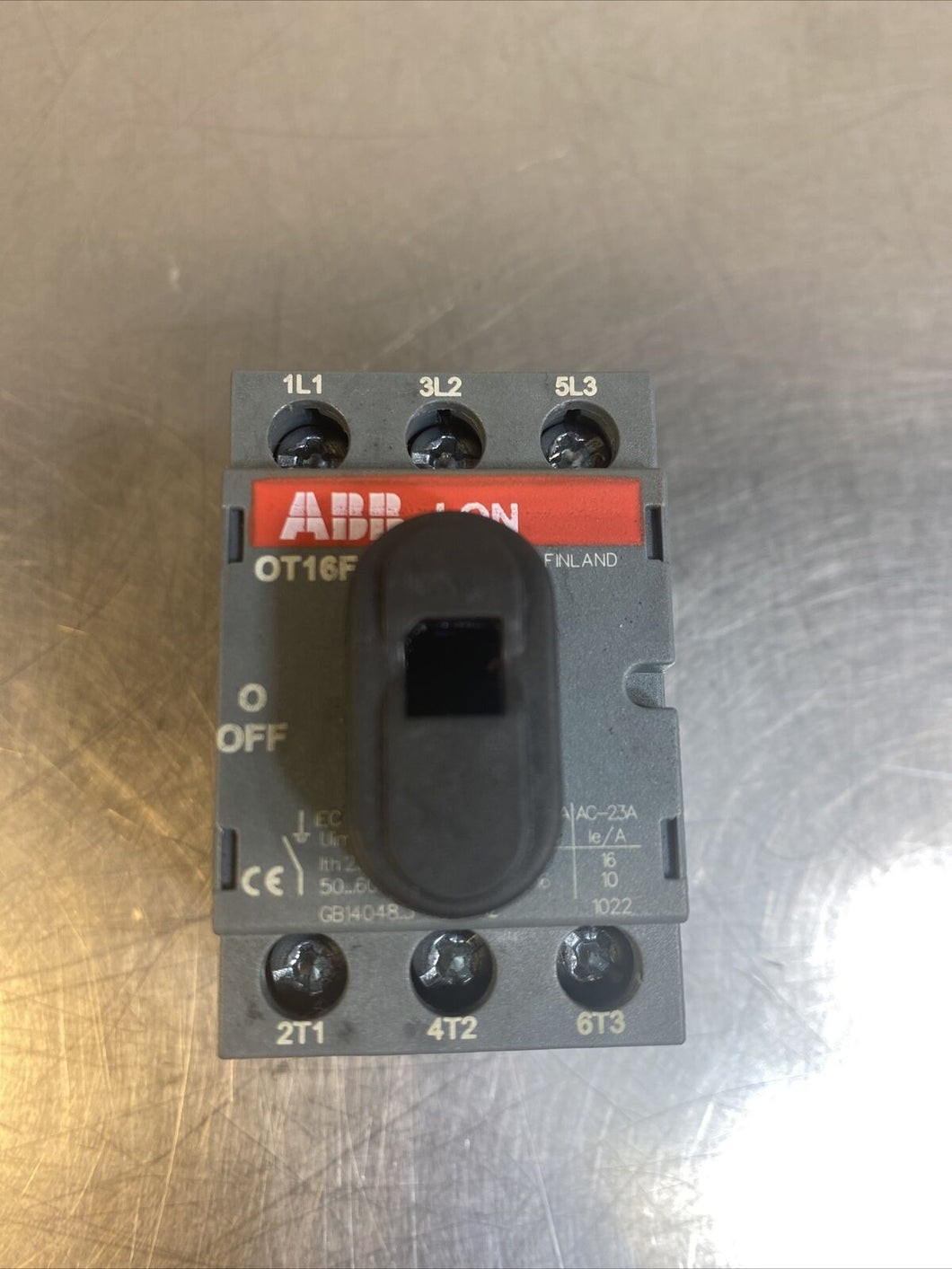 ABB OT16F3 Disconnect Switch Circuit Breaker.               4D