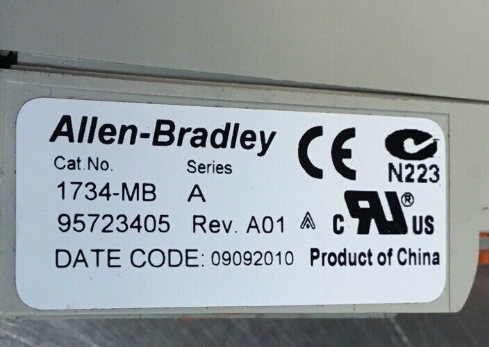 Allen-Bradley 1734-MB Series A Base                                        3D-20