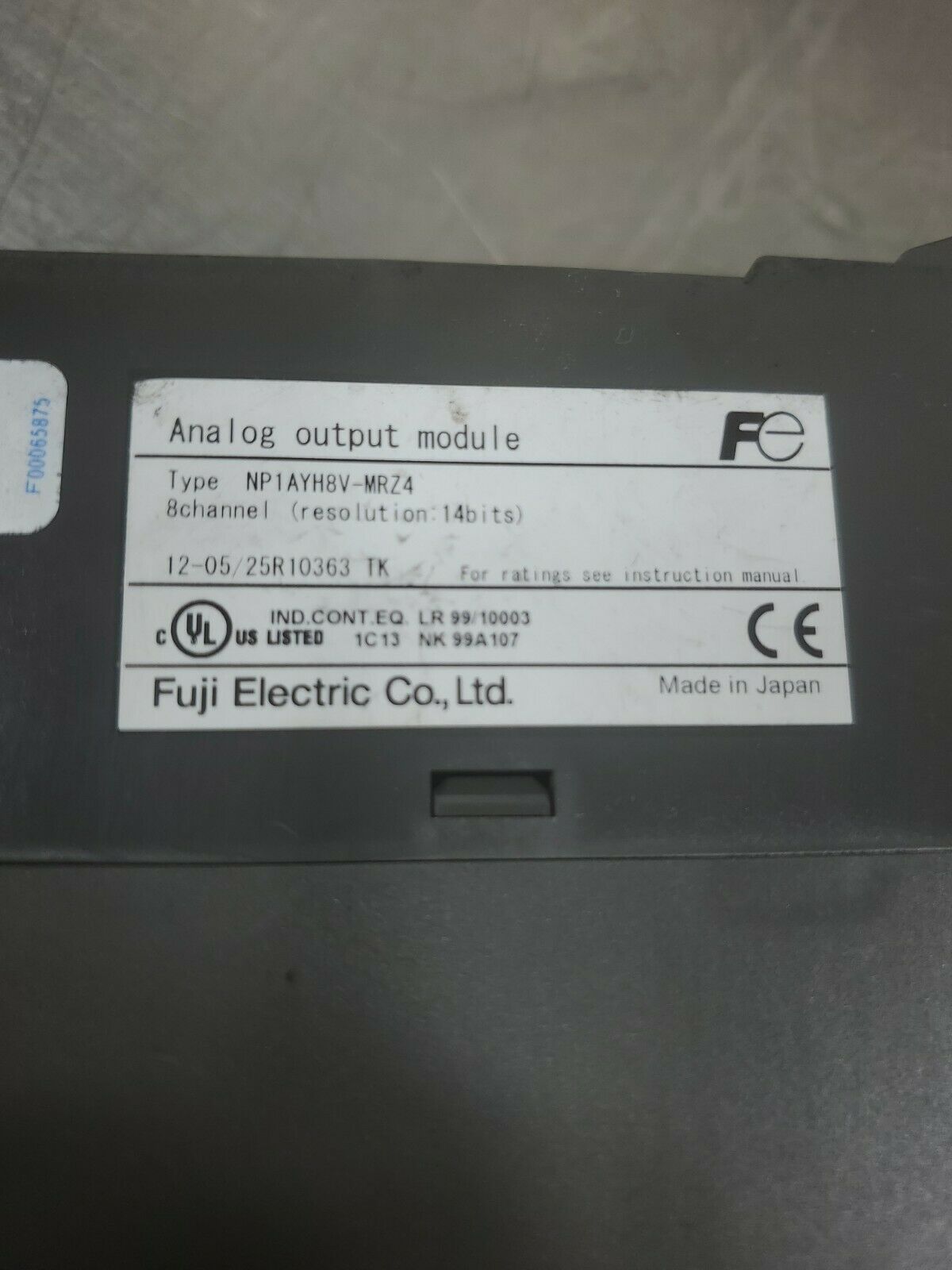 Fuji Electric Analog output module NP1AYH8V-MRZ4                           4D