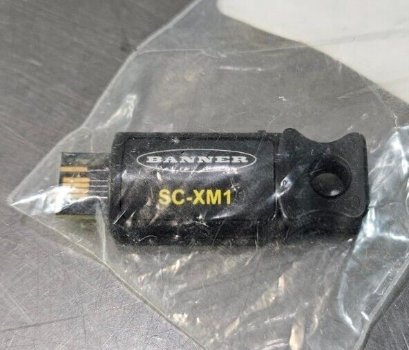BANNER ENGINEERING SC-XM1 PLC MODULE.                                  Loc5E-19