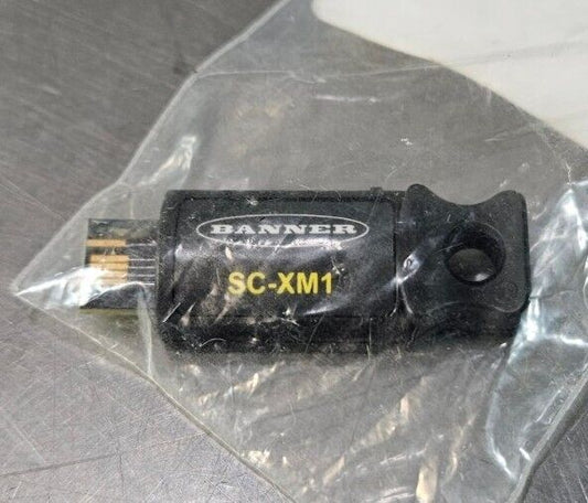 BANNER ENGINEERING SC-XM1 PLC MODULE.                                  Loc5E-19