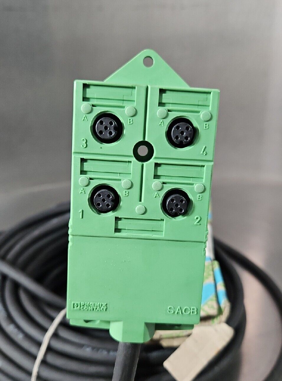 Phoenix Contact D-32825 Terminal Block with LN0085957.                   Loc 5K1
