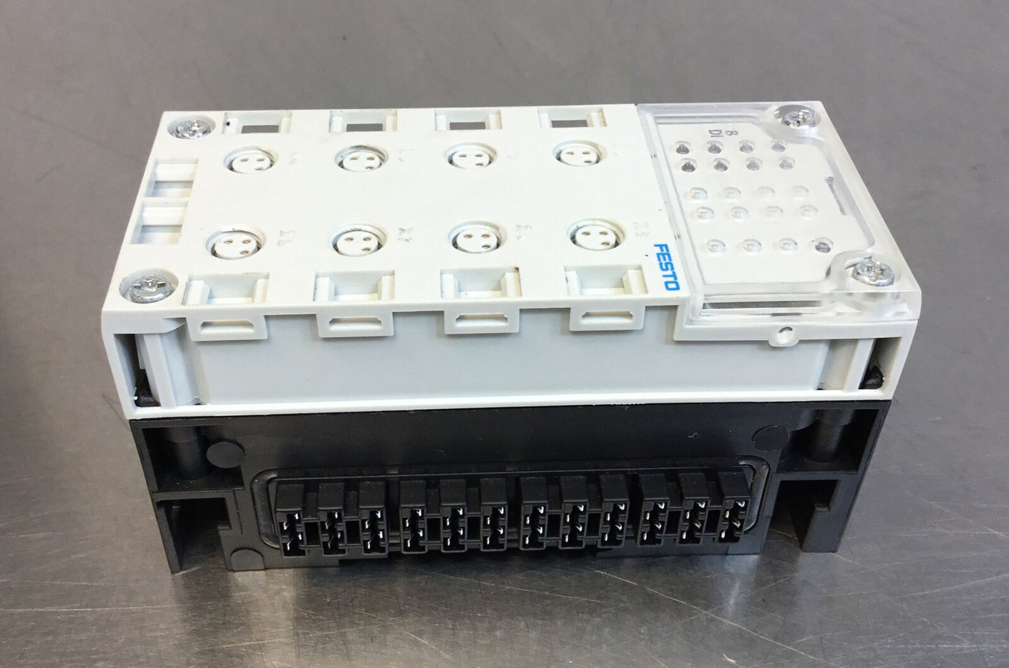 Festo Modular Terminal CPX-AB-8-M8-3POL (195706) and CPX-GE-EV Base (195742)  6D