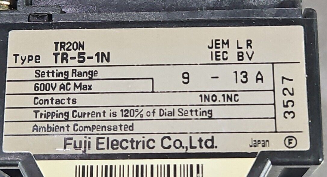 FUJI SC-4-0 (2) with TR-5-1N/3. Reversing Contact.                         4D-18