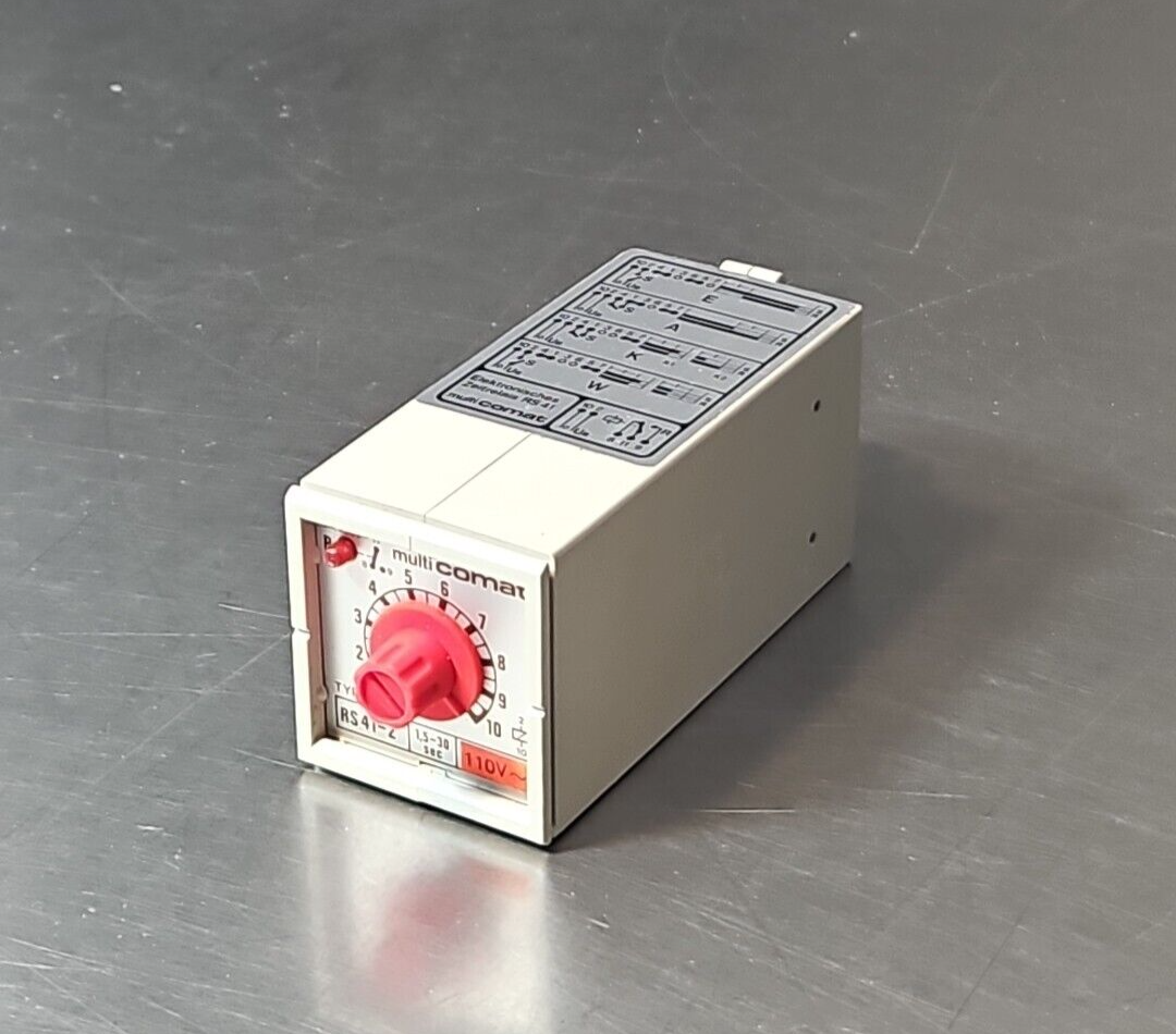 MULTI COMAT RS 41-2 Electronic Time Relay Pluggable    Loc3B28