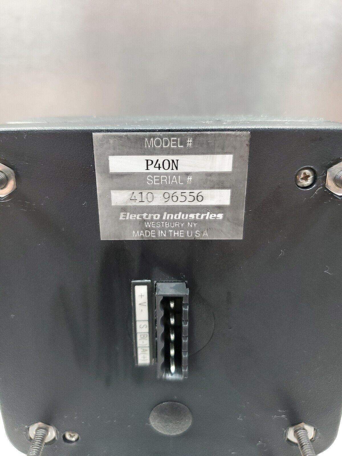 Electro Industries P40N Power and Energy Meter.                               2E