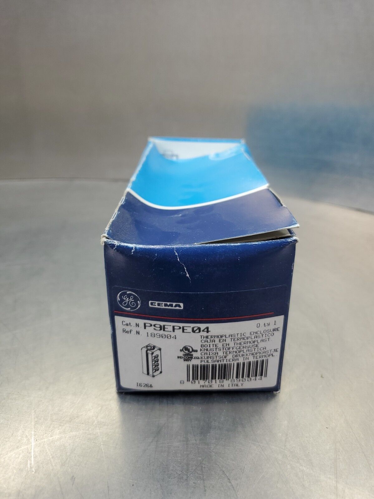 GE CEMA P9EPE04 4-BUTTON THERMOPLASTIC ENCLOSURE (189004)                   4A-3