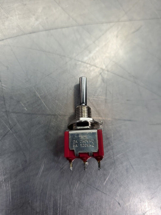 Tyco Electronics 0633 2A/5A 250V/120V ON/OFF Toggle Switch.                4B-21