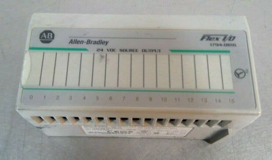 Allen-Bradley Flex I/O - 1794-OB16 Series A - 24 VDC Source Output Module  3D-19