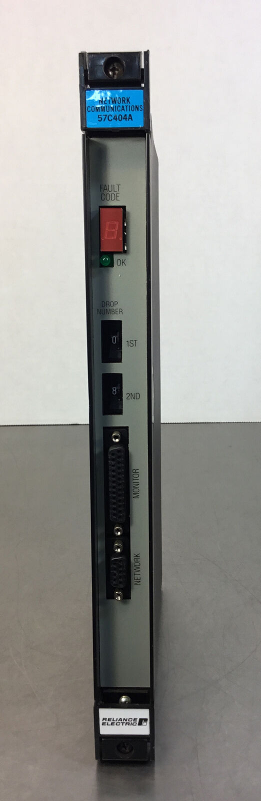 Reliance Electric 57404-2 Network Communications Module 57C404A    Loc.3A