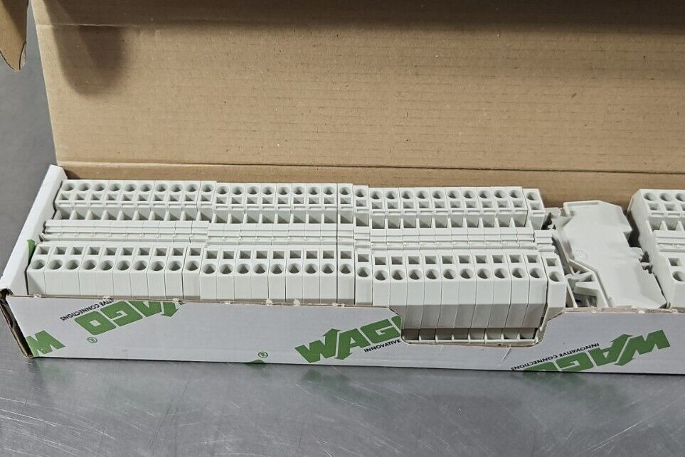 WAGO 281-992 Conductor Through Terminal Block. Box with 40.            Loc 3E-44