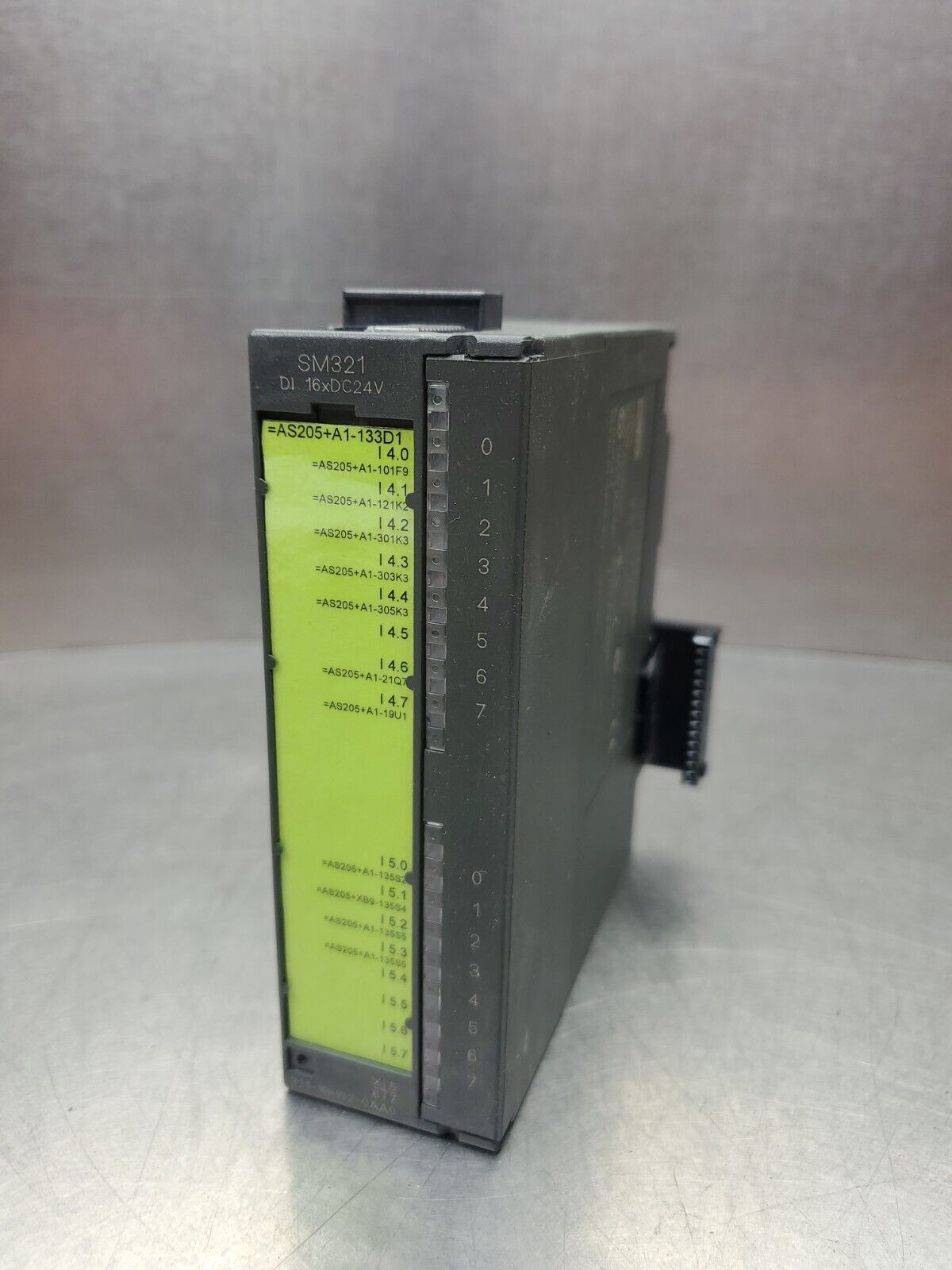 Siemens SIMATIC S7 6ES7 321-1BH02-0AA0 SM321 PLC Module.                   3E-27