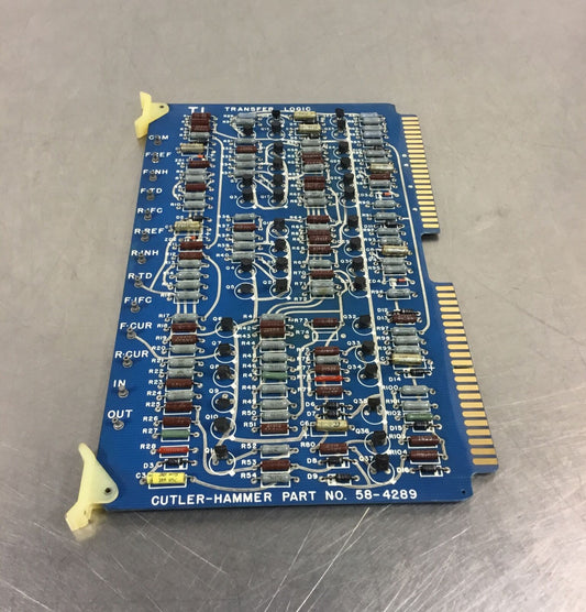 EATON CORPORATION 58-4289 Transfer Logic Board   3D-10