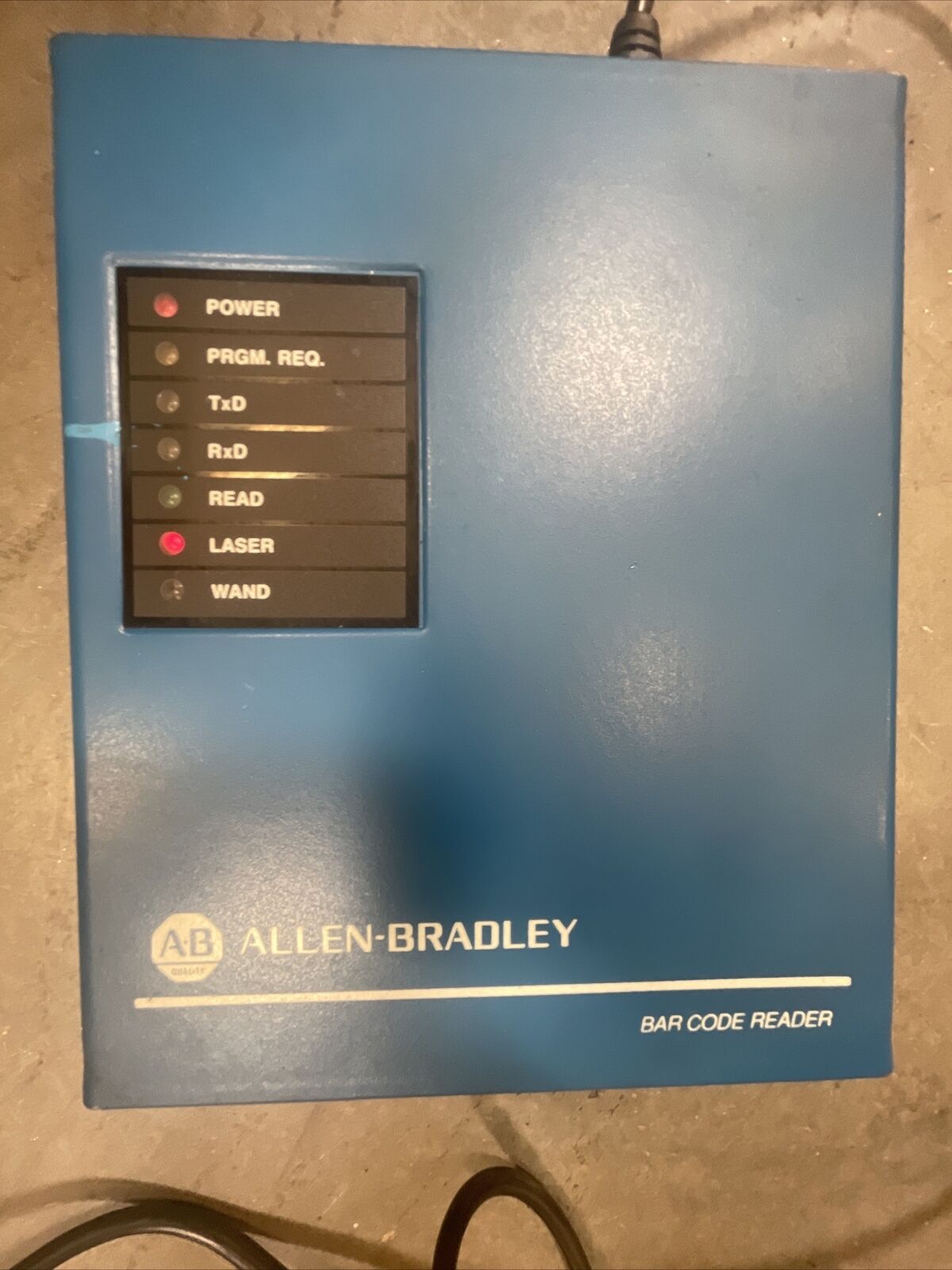 ALLEN BRADLEY 2755-DH1 BAR-CODE READER, SERIES-A, 130VAC, 50/60HZ @1D