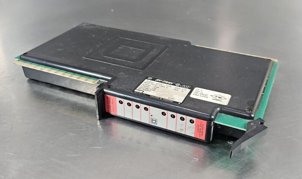 SQUARE D SY/MAX HOM-271  8030 SERIES A OUTPUT MODULE.                   Loc3A-21