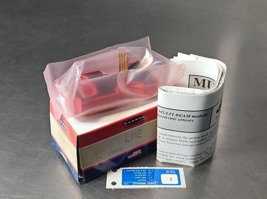 BANNER LM2 MULTI-BEAM LOGIC MODULE.    Loc4E28