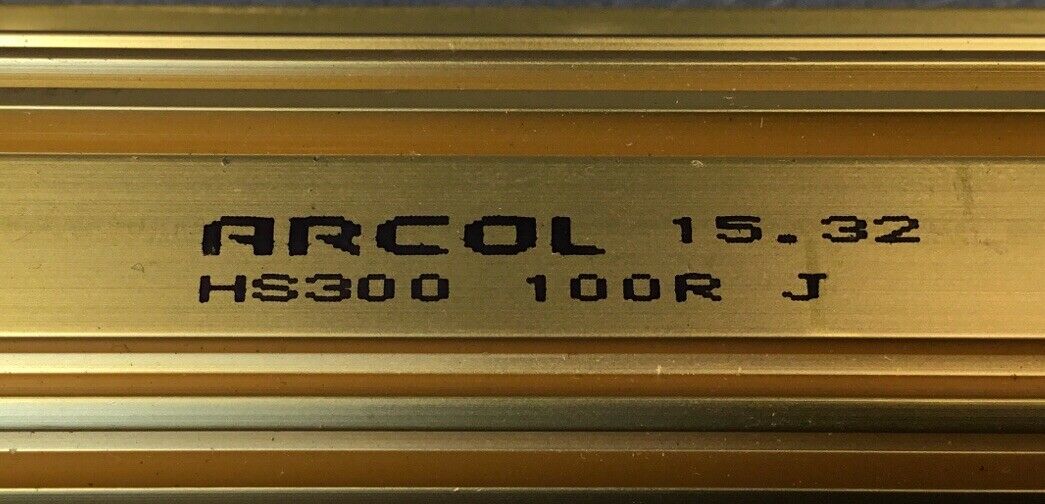 Arcol HS300-100R-J Aluminium Housed Power Resistor   Loc.4A