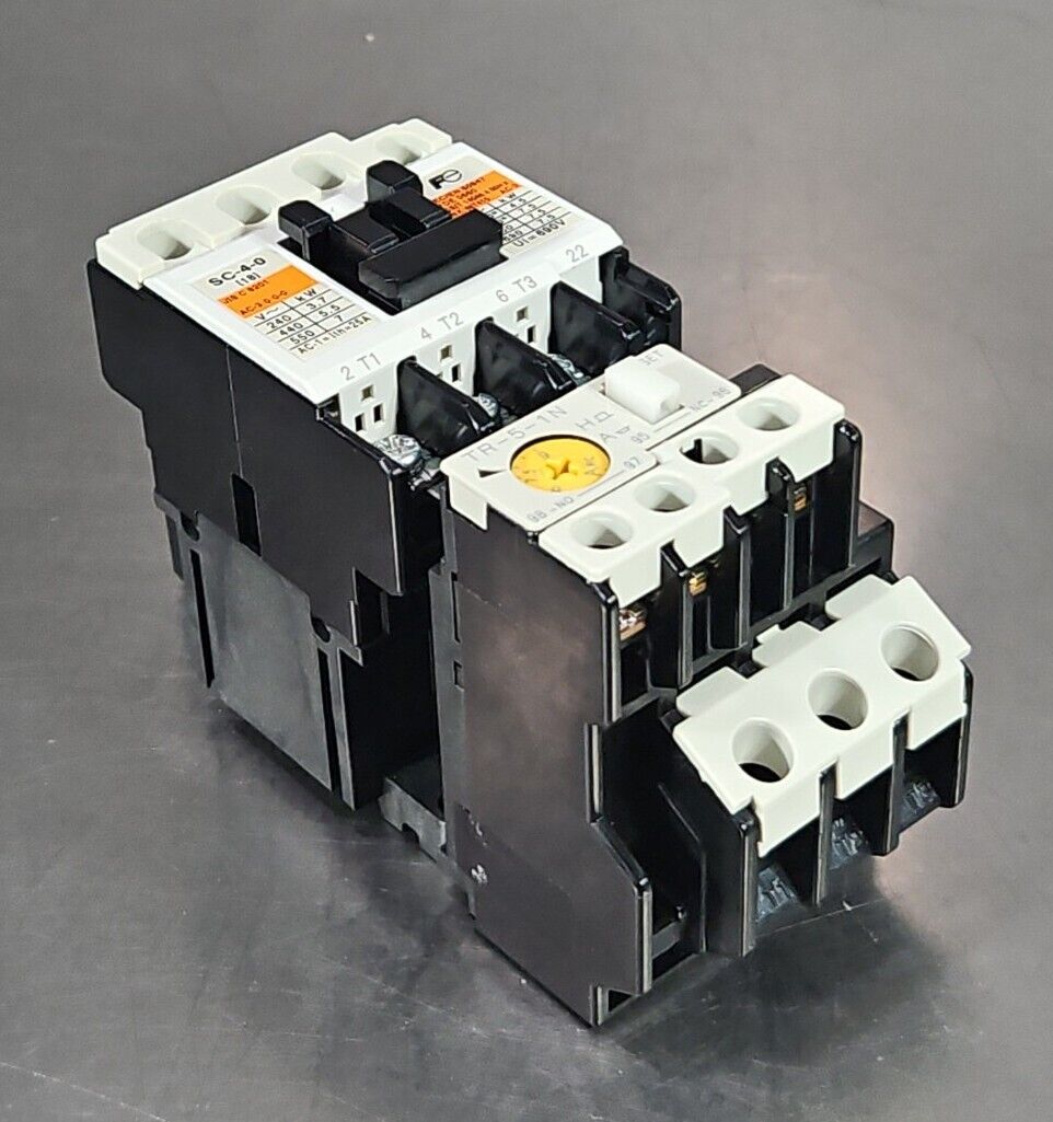 FUJI SC-4-0 with TR-5-1N/3. Reversing Contact.                            4D-24