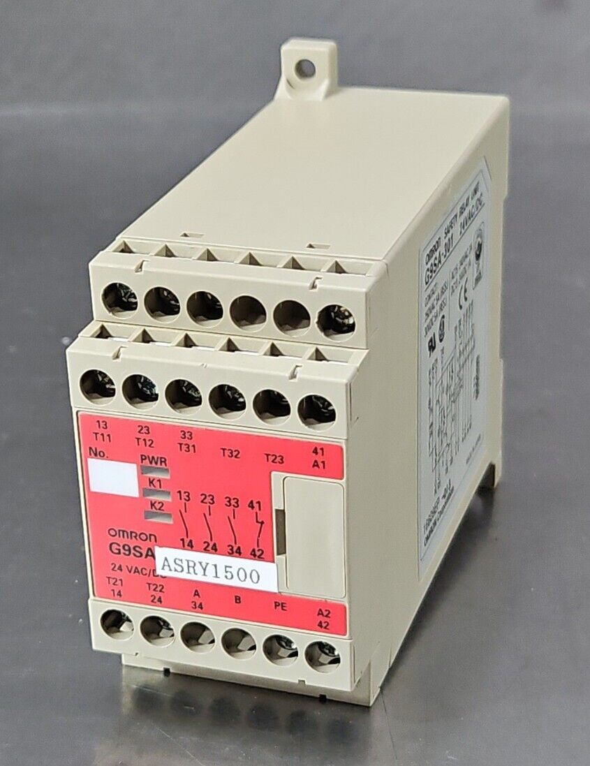 Omron G9SA301 Safety Relay Unit. 4E24 Palmetto Automation Inc.