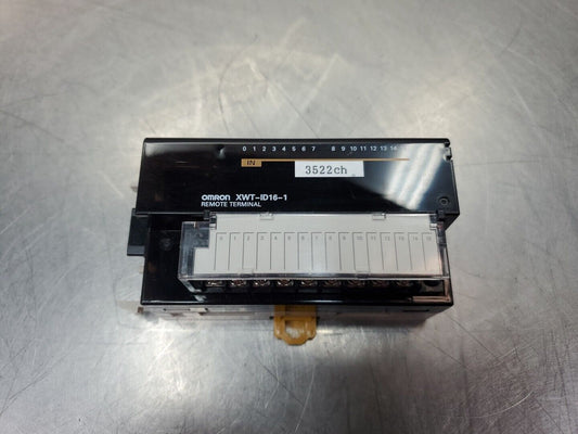 OMRON XWT-ID16-1 24VDC Remote Terminal.                                    3C-22