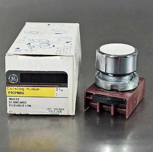 General Electric P9CPNBG White Push Button                             Loc 3E-31