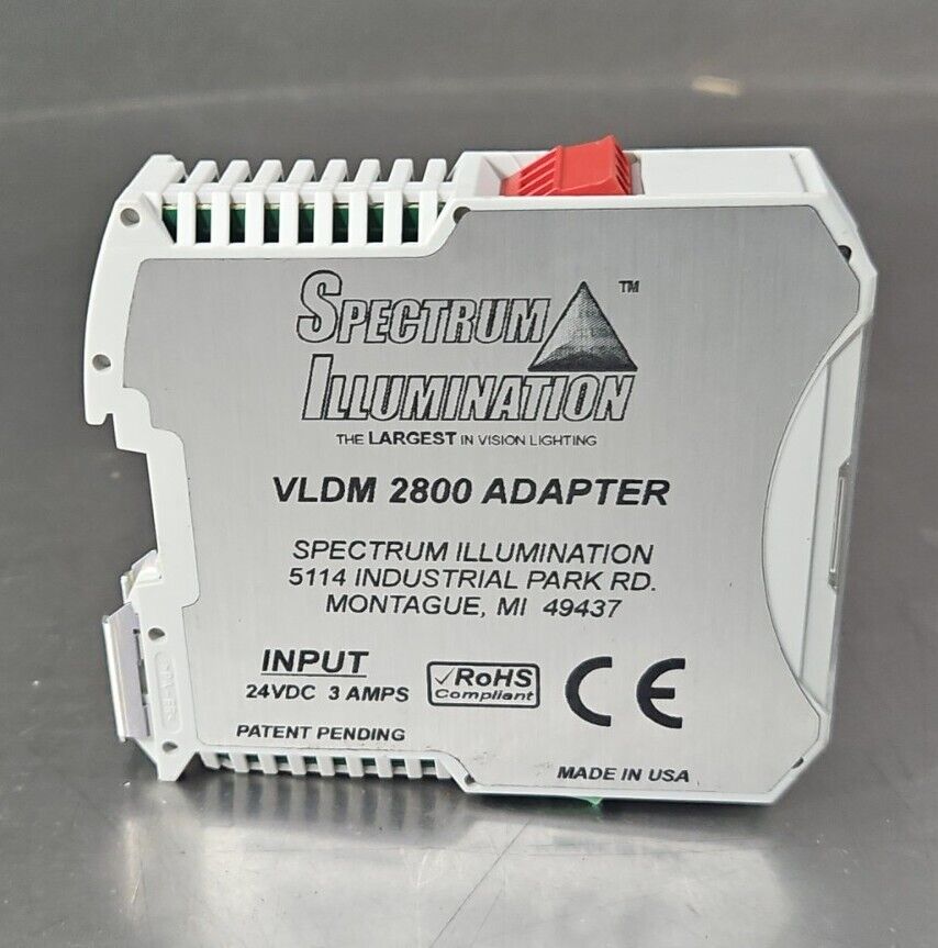 Spectrum Illumination VLDM 2800 Adapter, 24VDC, 3 Amp.                Loc 4E-18