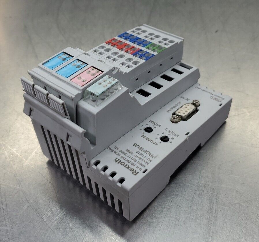 Rexroth R-IL PB BK DI8 DO4-PAC MNR:R911170402-102 Profibus Module.         3C-22