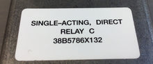 Load image into Gallery viewer, EMERSON  38B5786X132  Relay Assembly Direct Acting, C    3B-4
