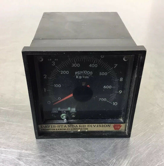 GENTRAN GT-408-10M Pressure Indicator 0-10,000 PSI.     5E