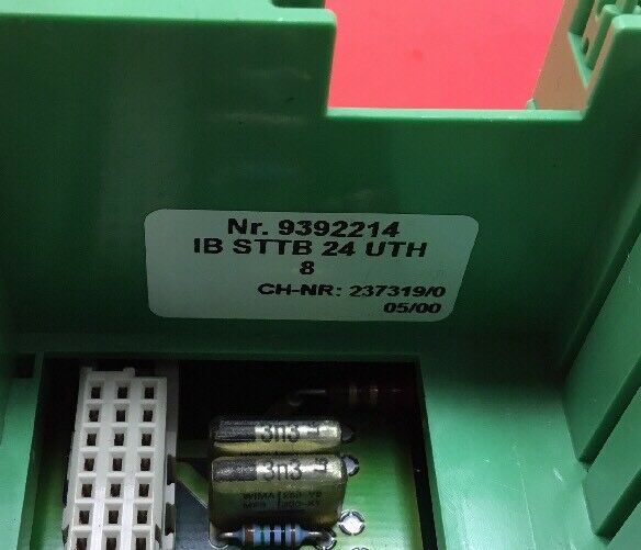 PHOENIX CONTACT IB STTB 24 UTH 8 Nr 9392214.   3A