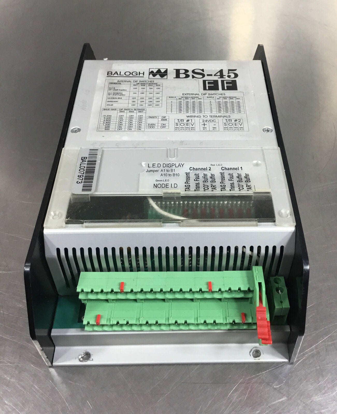 BALOGH SERIAL INTERFACE UNIT  BS45 FF       3C-9