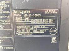 Load image into Gallery viewer, Mitsubishi MR-J3-100BS AC Servo Drive                         1D
