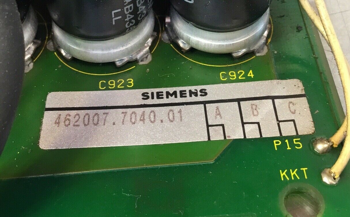 SIEMENS 462007.7040.01 /A Simodrive Board for 6SC6114-0AA00  Loc.3A