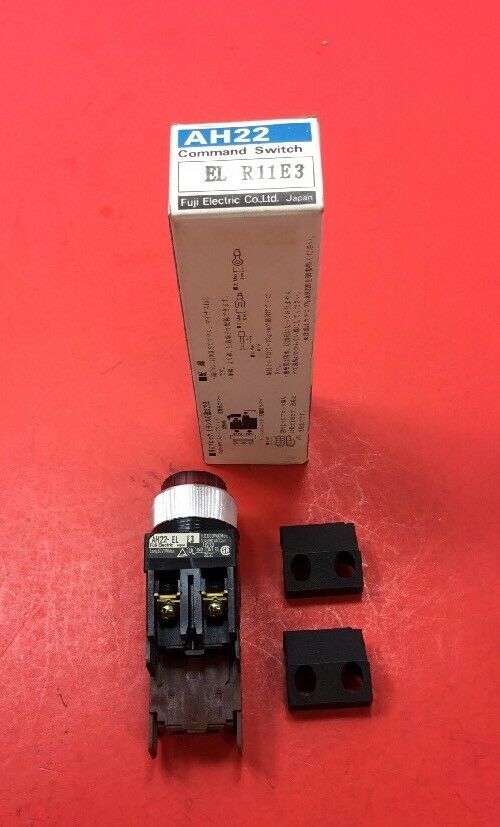 Fuji AH22 EL R11E3 Red Command Pushbutton Switch    4A