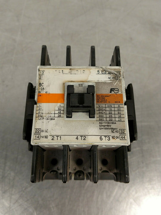 FUJI ELECTRIC SC-N2S/SE MAGNETIC CONTACT                                    4E-9