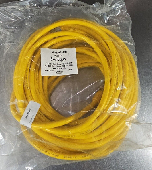 VERTIQUE VQ-AUXP-20M PLC Cable - YELLOW                                   Loc 5K