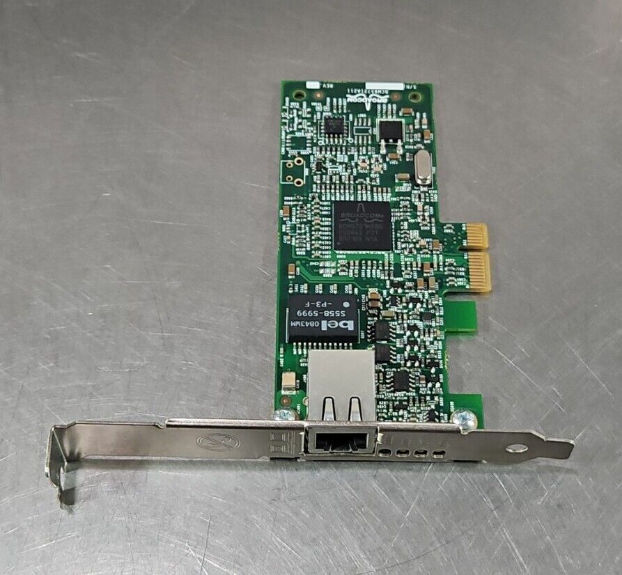 Dell YJ686 Broadcom BCM95721A211 1-Port Gigabit Low Profile.               3C-17