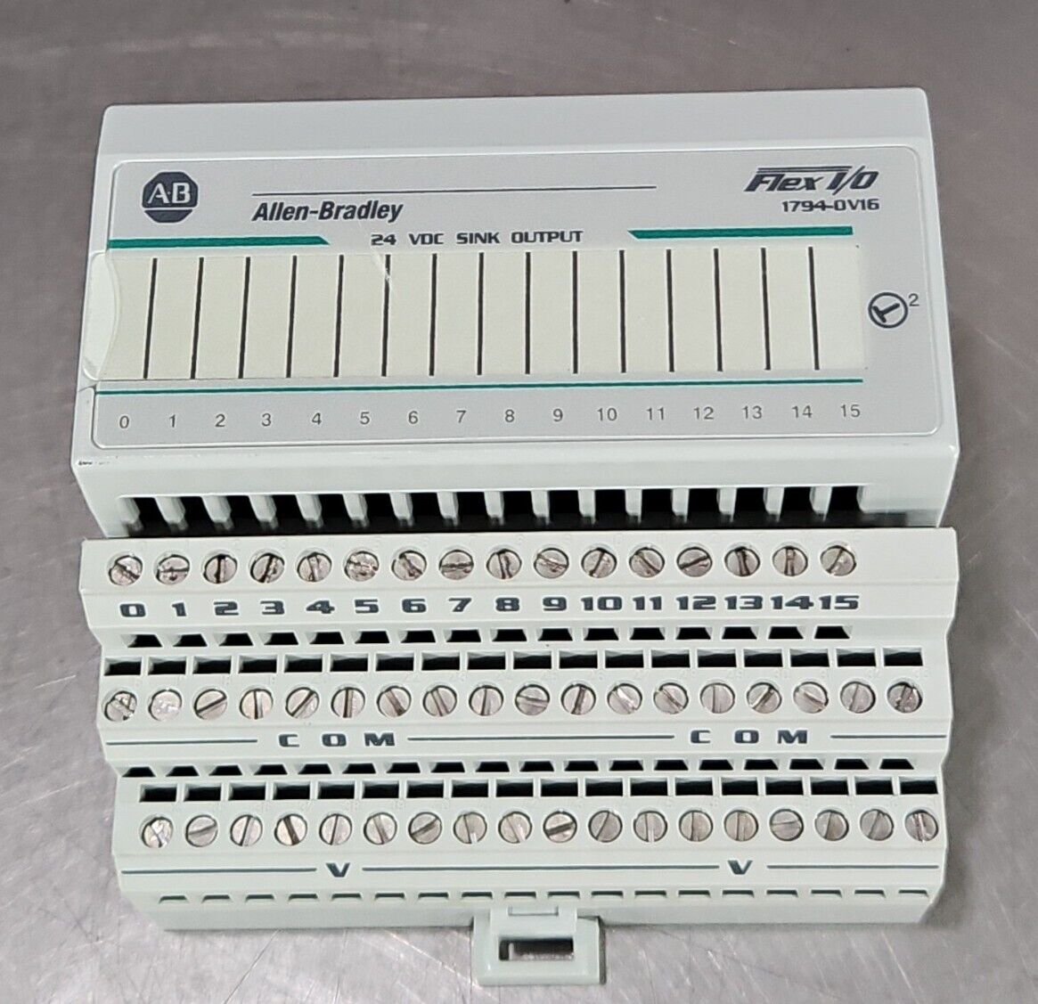 Allen-Bradley 1794-OV16 24-VDC SINK Output Module.                         3E-35