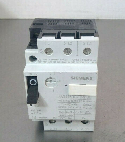 Siemens - 3VU1300-1MK00 - Starter Motor Protector                             4G