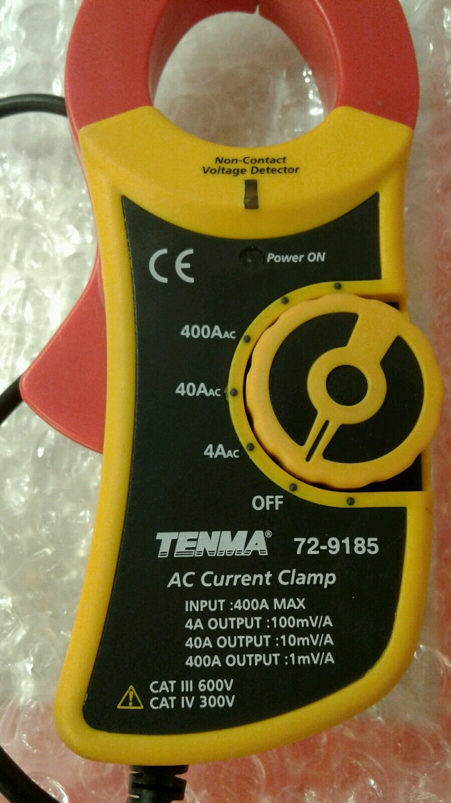 Tenma AC CURRENT Clamp Meter 72-9185 Input 400A Max    6D