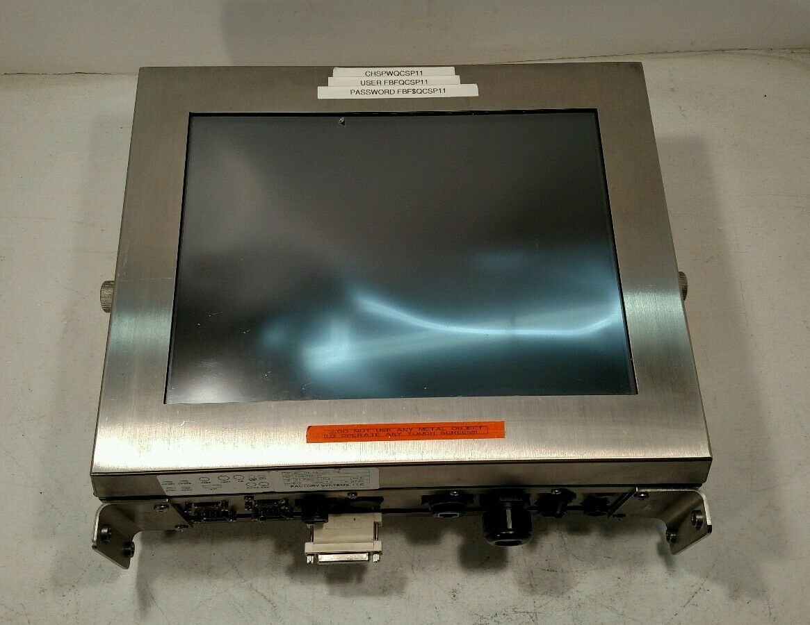 Comark 15" NEMA 4X/ IP66 Stainless Industrial Touch Screen Enclosure