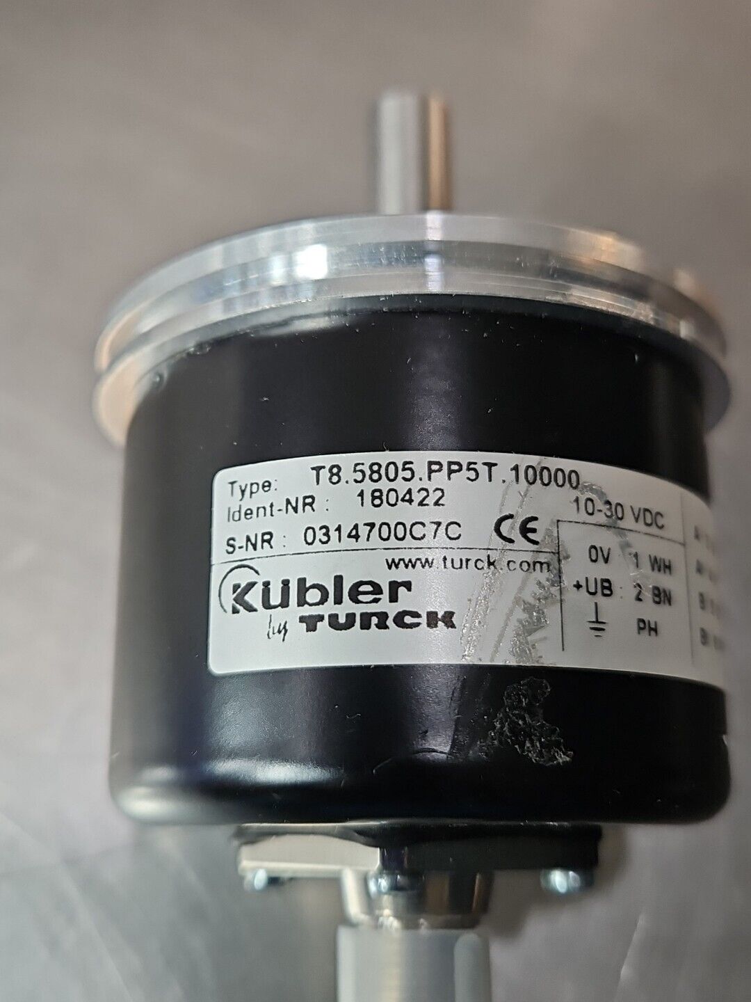 KUBLER TURCK T8.5805.PP5T.10000 (K180422).    Loc 5E20