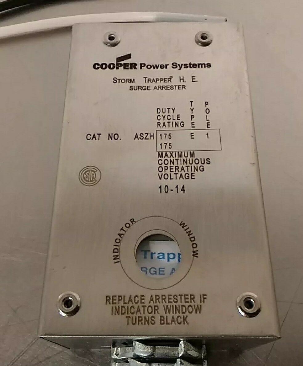 Cooper Power Systems ASZH Storm Trapper H.E. Surge Arrester (2 wire) 4