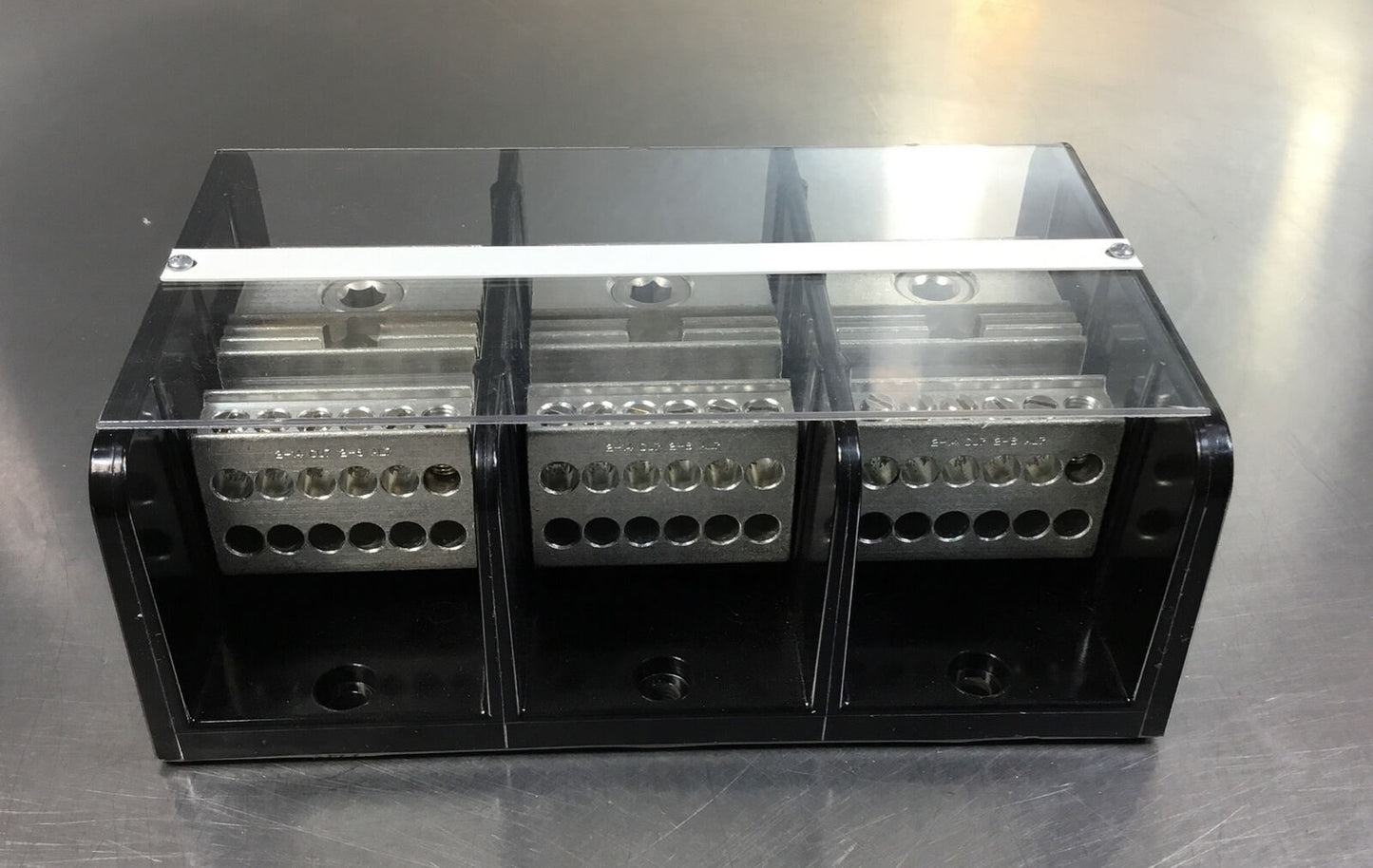 Allen Bradley  1492-PD31123 /B  Power Distribution Block, Aluminum, 3PH, 380A 4B