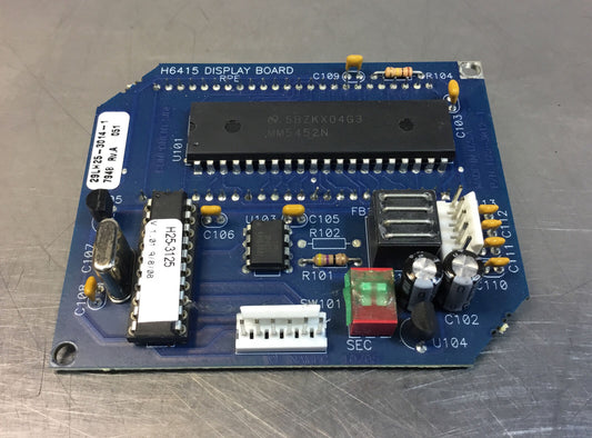 NORTH AMERICAN MFG H6415  /  29LH25-3014–1 Rev.A  Display Board.  3D-2